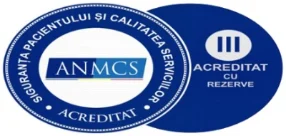 Acreditare ANMCS, categoria III, acreditat cu rezerve